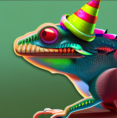 Birthday-Lizard